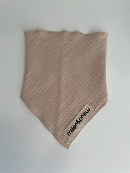 bandana bibs | neutral tones